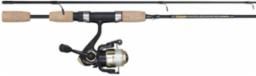 B&amp;M BUCK'S GRAPHITE COMBO SPINNING w/LINE 6ft 2pc