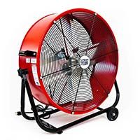 Roll Around 24" Fan Red