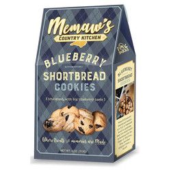 Memaws Cookies Blueberry Shortbread  4 OZ