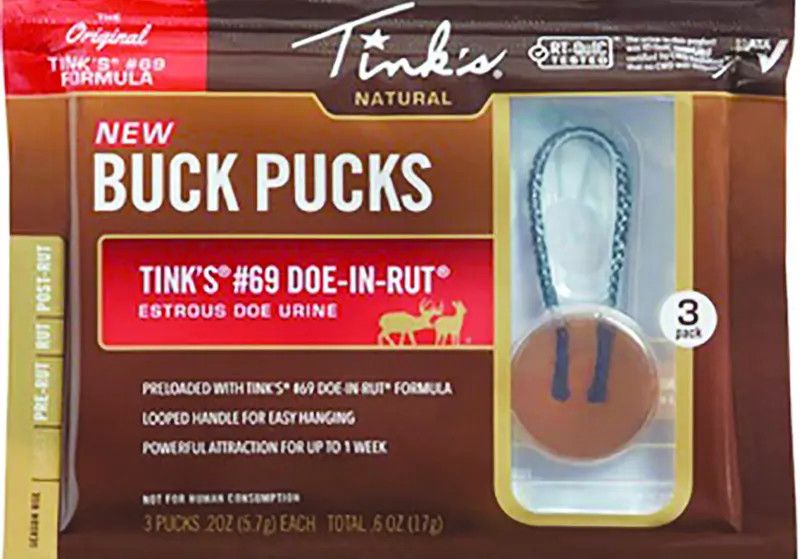 TINKS BUCK PUCKS SCENT HANGERS 69 DOE ESTROUS 3pk