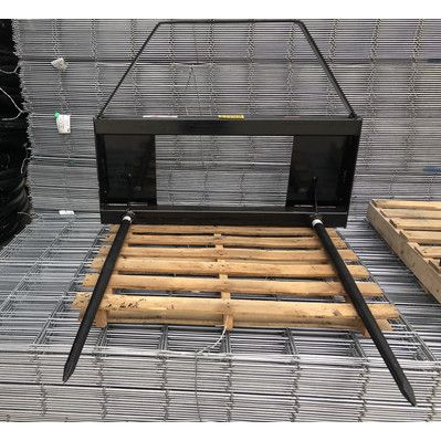 Bj Front Loader Spike Twin Skid (*) BLACK