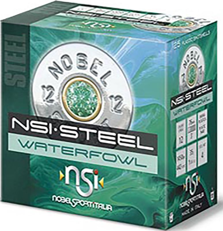 Nobel Steel Shotshell 12Ga 3in 3# 1.25oz