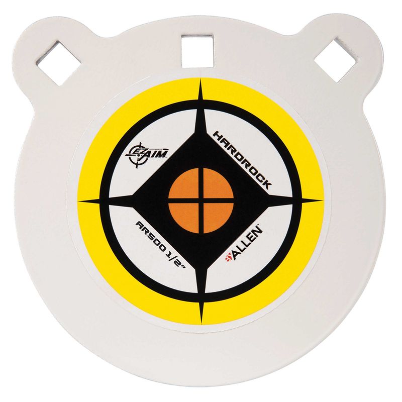 EZ Aim Hardrock 6" AR500 Steel Gong Shooting Target .50"