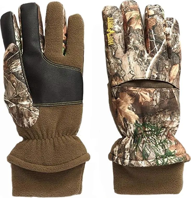 Hot Shot Aggressor Gloves Camo X-Large