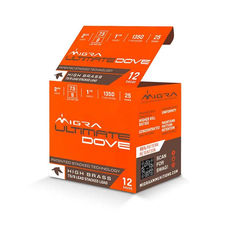 Migra 12Ga 2.75in 7.5-9#