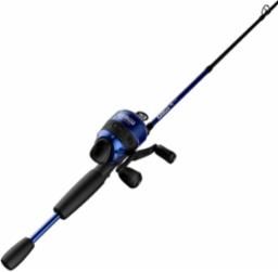 ZEBCO PREMOUNT 33 CUSTOM COMBO SPINCAST BLUE 6ft