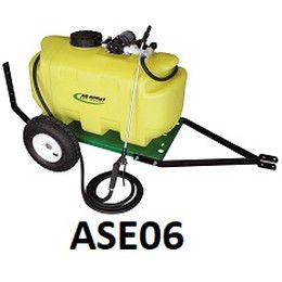 Ag Spray Trailer Sprayer 25 Gallon Less Boom