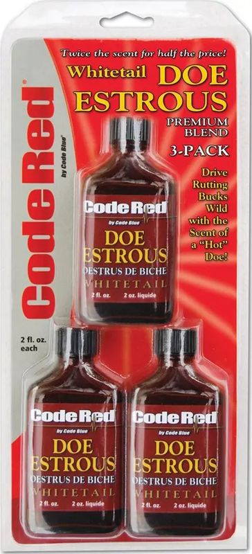 CODE RED DOE ESTROUS TRIPLE PACK
