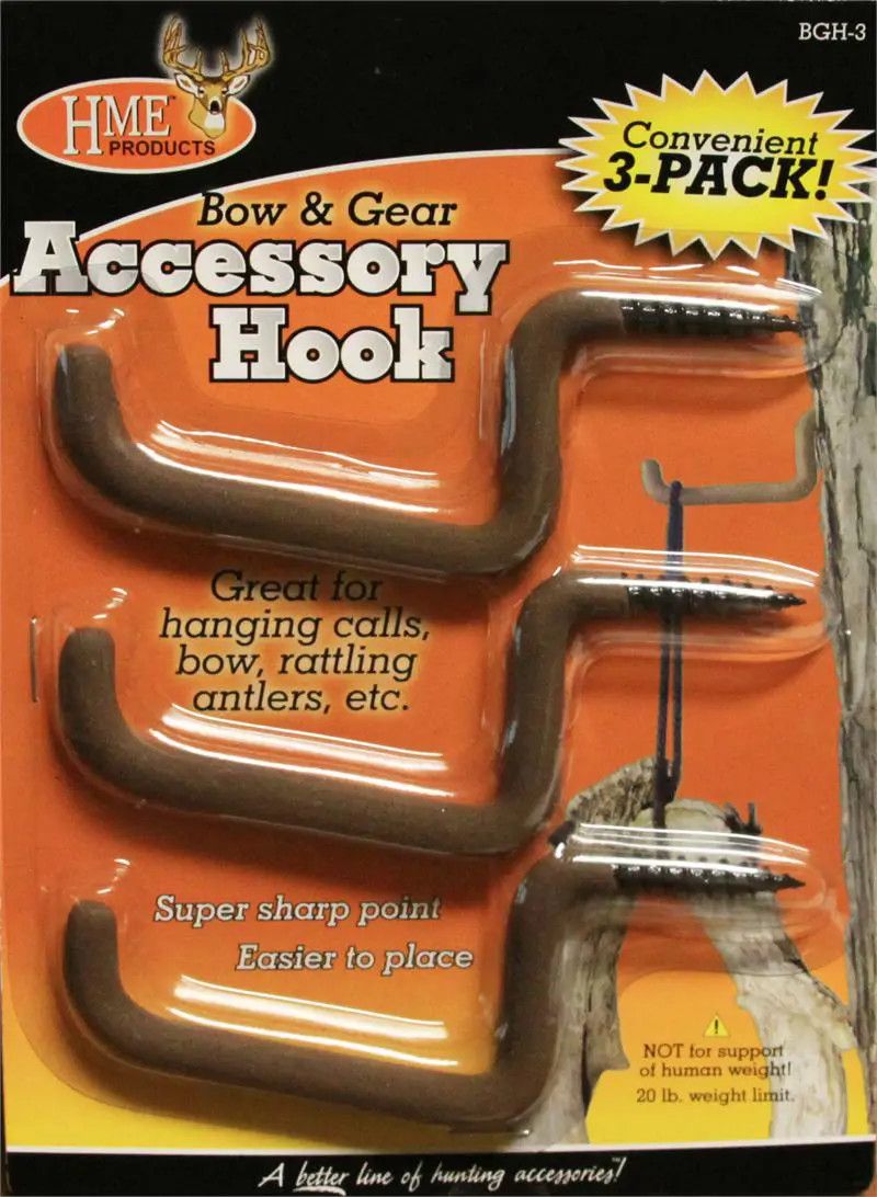 HME Bow And Gear Holder 3pk