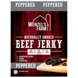 Wenzel'S Peppered Beef Jerky  3oz