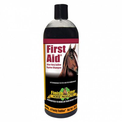 First Aid Aloe Iodine Shampoo 34 OZ