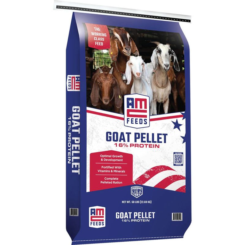 AMC 16% Goat Pellets 50#