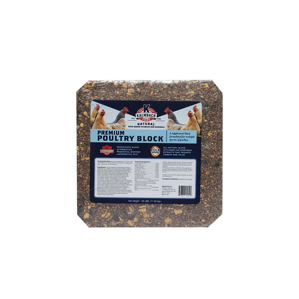Poultry Block Premium 25#