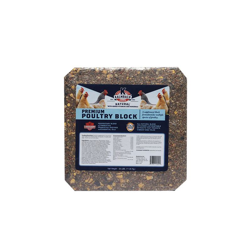 Poultry Block Premium 25#