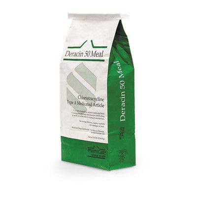 Deracin 50 Meal Premix Type A Medicate 50#