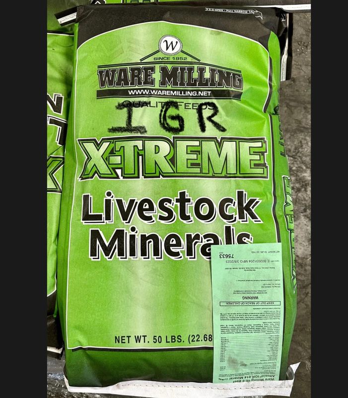 X-Treme Beef Mineral 16:8 50#