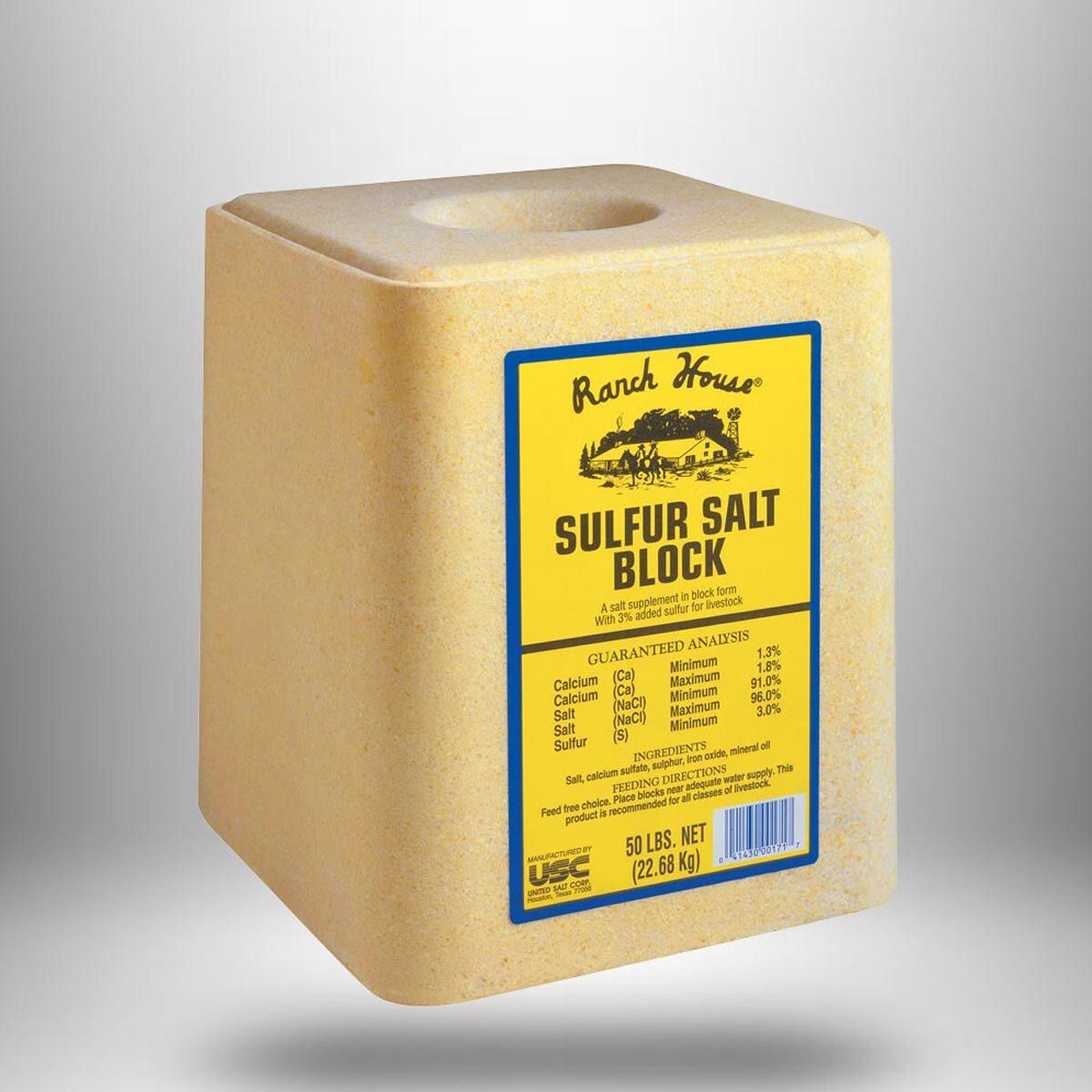 Sulfur Salt Block 50#