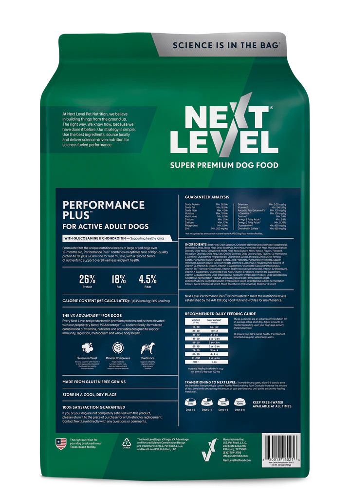 Next Level Performance 26-18 40#