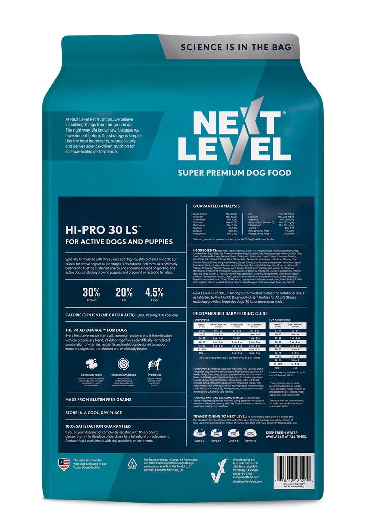 Next Level Hi Pro 30-20 40#