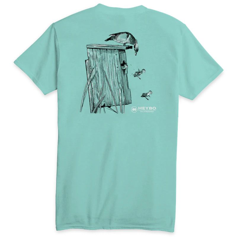 Heybo Young Uns Tee, Color: Seafoam, Size: Medium