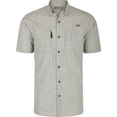 Drake Seersucker Grid Checker Grey