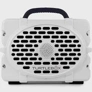 TurtleBox Audio, Color: White/Black