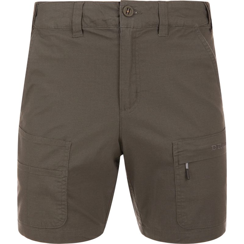 Drake 9 Pocket Ripstop Short Grey