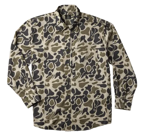  Heybo Traditions Camo Olive Stonecamp Flannel