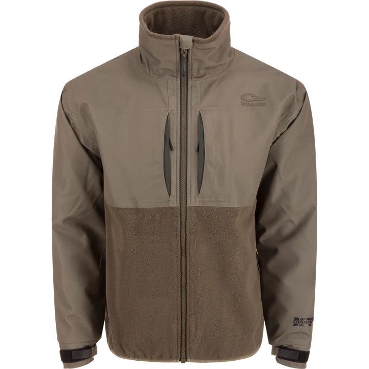 Drake  MST CommandXT Eqwader Half Zip Jacket Brown