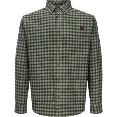 Drake Autumn Flannel Shirt Olivine