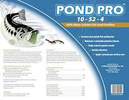 10-52-4 pond pro 25