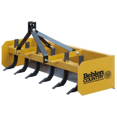 3 pt Box Blade 6' Black