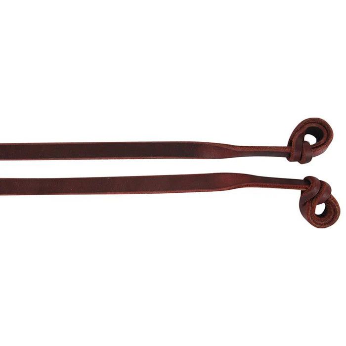 5/8 Latigo Split Reins loop end