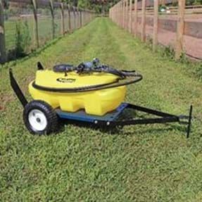Ag Spray Trailer Sprayer 15 Gallon  Less Boom