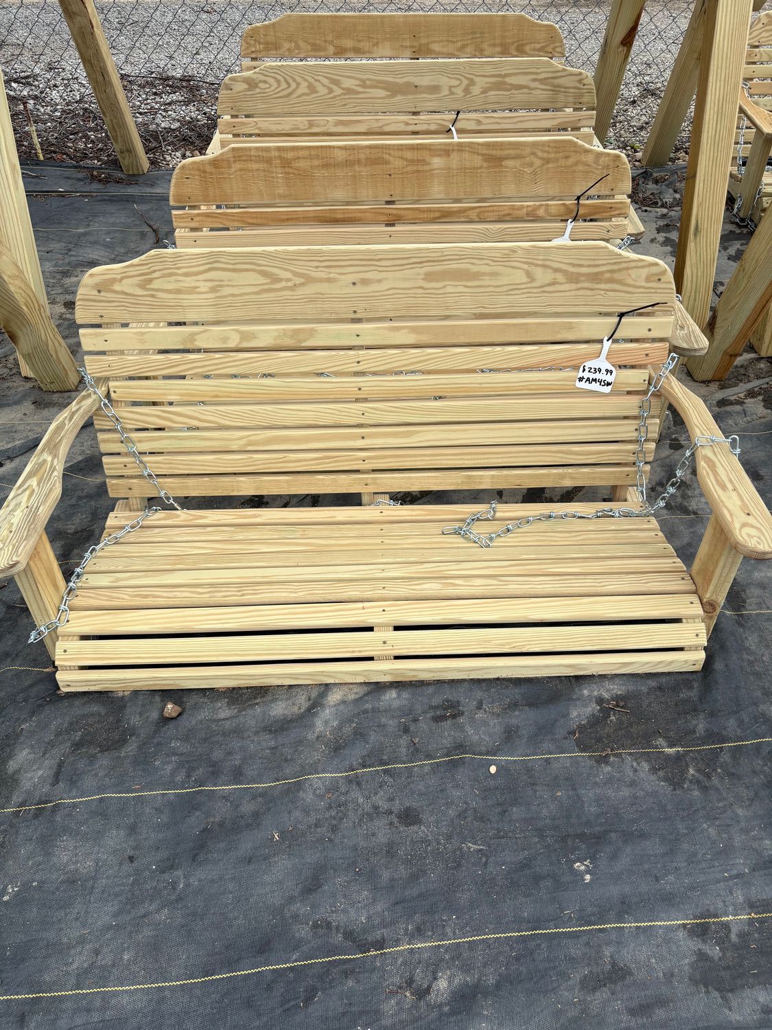 Amish 4' swing