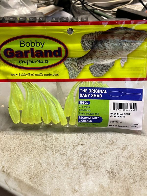 Baby Shad Pearl Chart 1/24 Oz 18pk