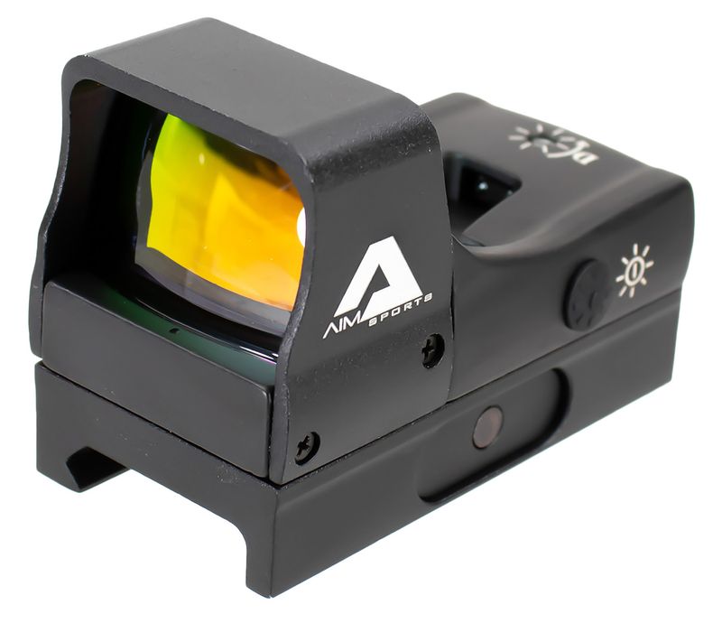 Aim Sports  Compact Reflex Sight Matte Black 1x27mm 3.5 MOA Red Dot