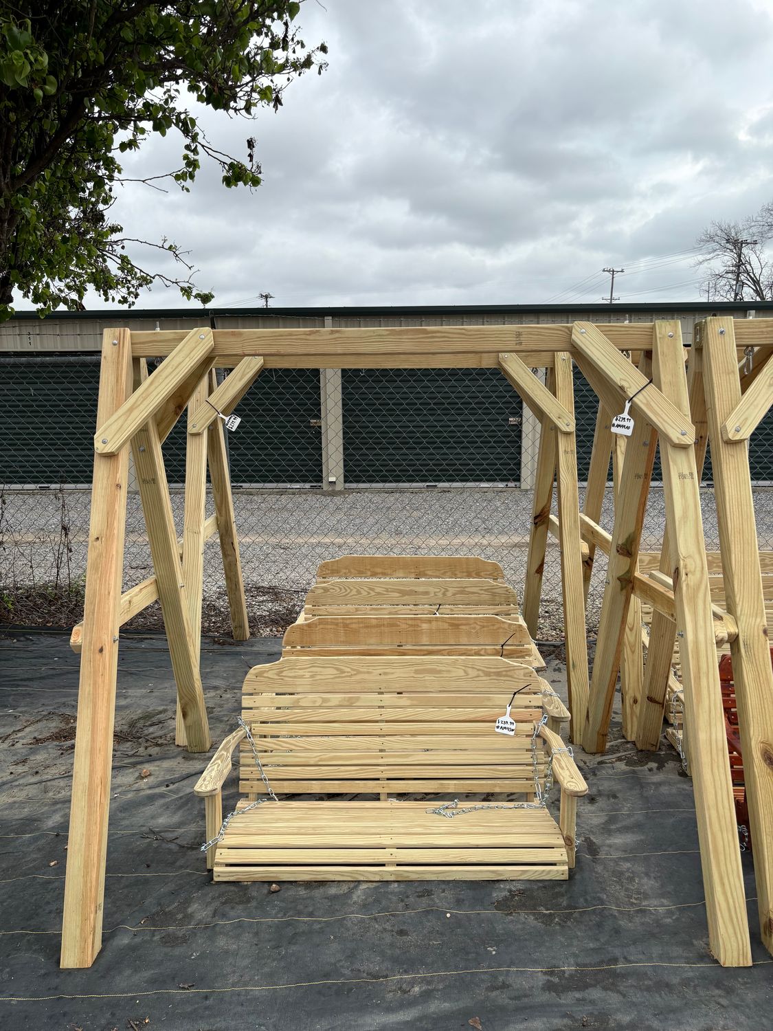 Amish 4 x 4 leg A Frame