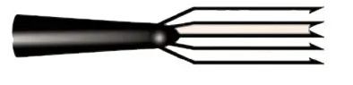 B&amp;M Fish &amp; Frogg Spear 4 Tine