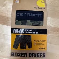 Base Cotton Poly Boxer Briefs 2 Pack XXLarge