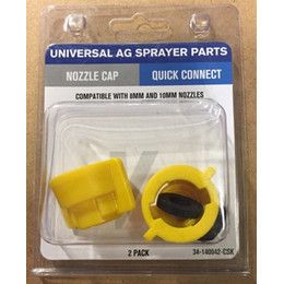 Boom Nozzle Quick Connect Cap and Gasket 2 pack