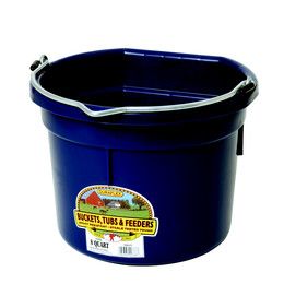 Bucket FlatBack Navy 8 Quart