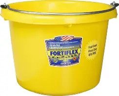 Bucket Flatback Bright Yello 20 Quart