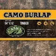 Camo Burlap 54" x 12' Timber