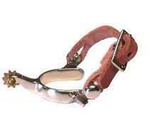 Chrome Toddler Spur w/ Straps
