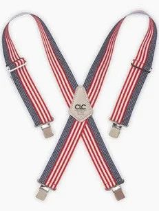 CLC Heavy Duty USA Suspenders