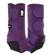 Classic Fit Boot Eggplant Front Medium