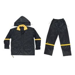 CLC Rain Suit Nylon 3 pc Black XXXL