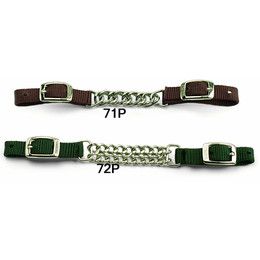 Curb Flat Chain Brown