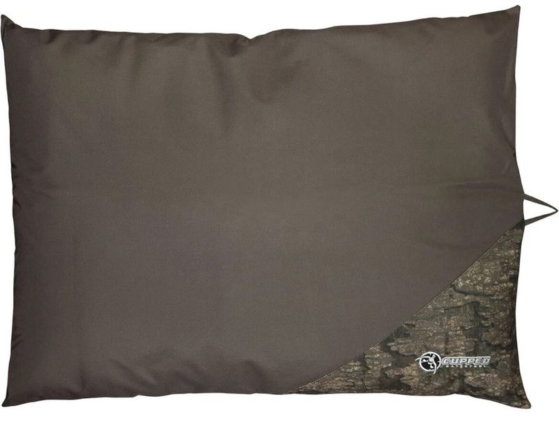 Cupped Camo Dog Bed Bottomland Medium